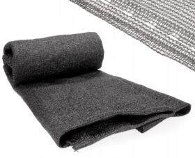 SIATKA CIENIUJĄCA NA OGRODZENIE SZARA 1,2 x 10 M 135g/m2 90% 