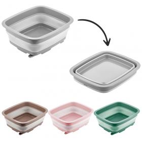 MISKA 9 L Z ODPŁYWEM SKŁADANA 37 X 31,5 X 5,4 CM 