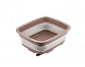 MISKA 9 L Z ODPŁYWEM SKŁADANA 37 X 31,5 X 5,4 CM 