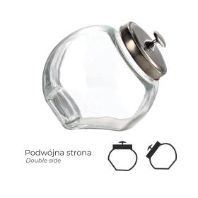 SŁOIK  4,4L  Z POKRYWKĄ