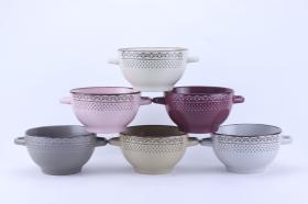 BULIONÓWKA CERAMICZNA 680 ML "VILLAGE" 