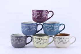 KUBEK CERAMICZNY 530 ML "COFFEE" 