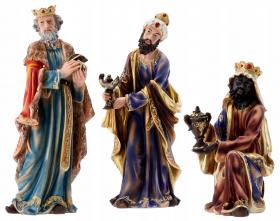 ZESTAW TRZECH KRÓLI  80 CM polyresin