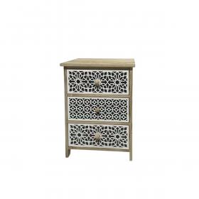 KOMODA Z 3 SZUFLADAMI ALICE 40 x 29 x 58 CM