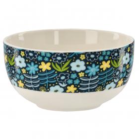 MISKA CERAMICZNA 550 ML "FLOWERS" 