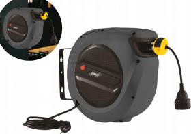 AUTOMATYCZNY ZWIJACZ KABLA ELEKTRYCZNEGO Z KABLEM  20 M 