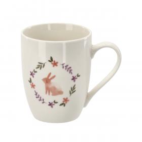 KUBEK PORCELANOWY 340 ML ZAJĄCZEK