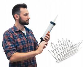 KOLCE PRZECIW PTAKOM 50 CM 60 KOLCÓW 