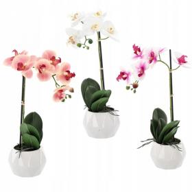 SZTUCZNY KWIAT  STORCZYK MIX 3 KOLORÓW 42 CM