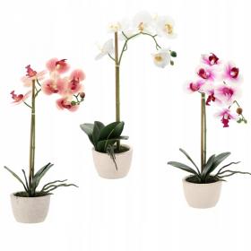 SZTUCZNY KWIAT  STORCZYK MIX 3 KOLORÓW 43 CM