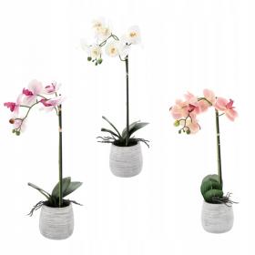 SZTUCZNY KWIAT  STORCZYK MIX 3 KOLORÓW 45 CM 