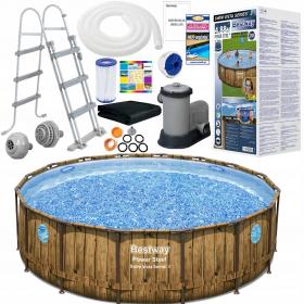 BASEN STELAŻOWY BESTWAY OGRODOWY 488x122 