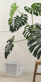 ZESTAW 3 ORGANIZERÓW KWADRATOWYCH GEOMETRYCZNYCH WZÓR SALON ŁAZIENKA GARDEROBA