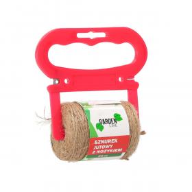 SZNUREK JUTOWY 60 M Z NOŻYKIEM