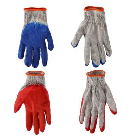 KPL. 10 PAR RĘKAWIC OCHRONNYCH "WAMPIRKI" DZIANE CZERWONE/NIEBIESKIE POKRYTE LATEKSEM