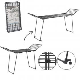 SUSZARKA DO BIELIZNY Z DWOMA WIESZAKAMI NA SKARPETKI '''DIANA'' 190260 x 61 x 120 CM