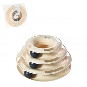 ZABAWKA DLA KOTA WIEŻA Z PIŁECZKAMI 25 X 13 CM