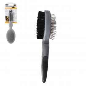 SZCZOTKA DLA ZWIERZĄT DWUSTRONNA 24 X 6.5 CM