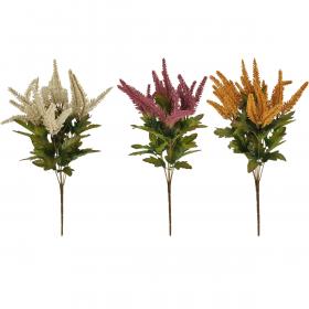 SZTUCZNA GAŁĄZKA  BUKIET WRZOSU 44CM MIX KOLORÓW