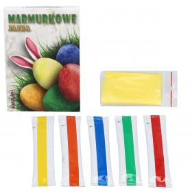 BARWNIKI DO JAJ W PŁYNIEMARMUR