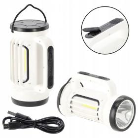 LAMPA KEMPINGOWA AKUMULATOROWA LED