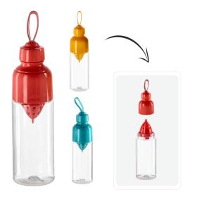 BUTELKA PLASTIKOWA 600 ML Z WYCISKACZEM