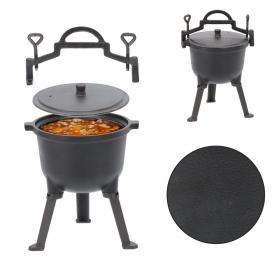 Kociołek Myśliwski Żeliwny 5 L 24,5 X 16 CM