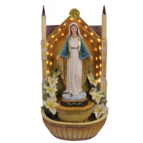 FONTANNA ŚW. MARYJA 24 X 20 X 48 CM LED
