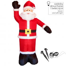 DMUCHANY MIKOŁAJ LED 360 CM