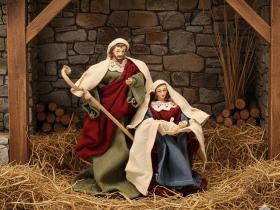 FIGURA BOŻONARODZ. ŚW. RODZINA WYS. 25,4 CM