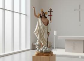 Jezus Zmartwychwstały 60cm