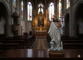 Figura Jezus Zmartwychwstały 30 cm
