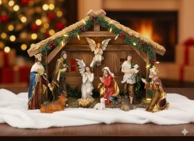 KPL. FIGUR BOŻONARODZENIOWYCH 11 EL. 21 CM