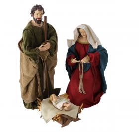 KPL. 3 FIGUR BOŻONAR.  ŚWIĘTA RODZINA DO 68 CM