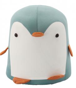 PUFKA PINGWINEK NIEBIESKA 28 x 34 CM