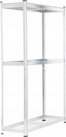 REGAŁ NA OPONY Z PÓŁKĄ 180 x 120 x 40 CM